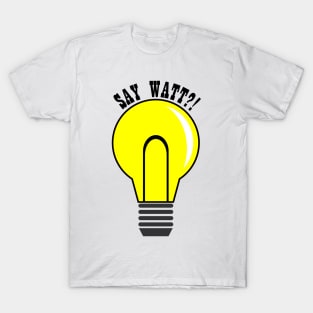 Yellow lightbulb T-Shirt